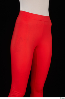 Adelle Sabelle casual dressed red leggings thigh 0008.jpg